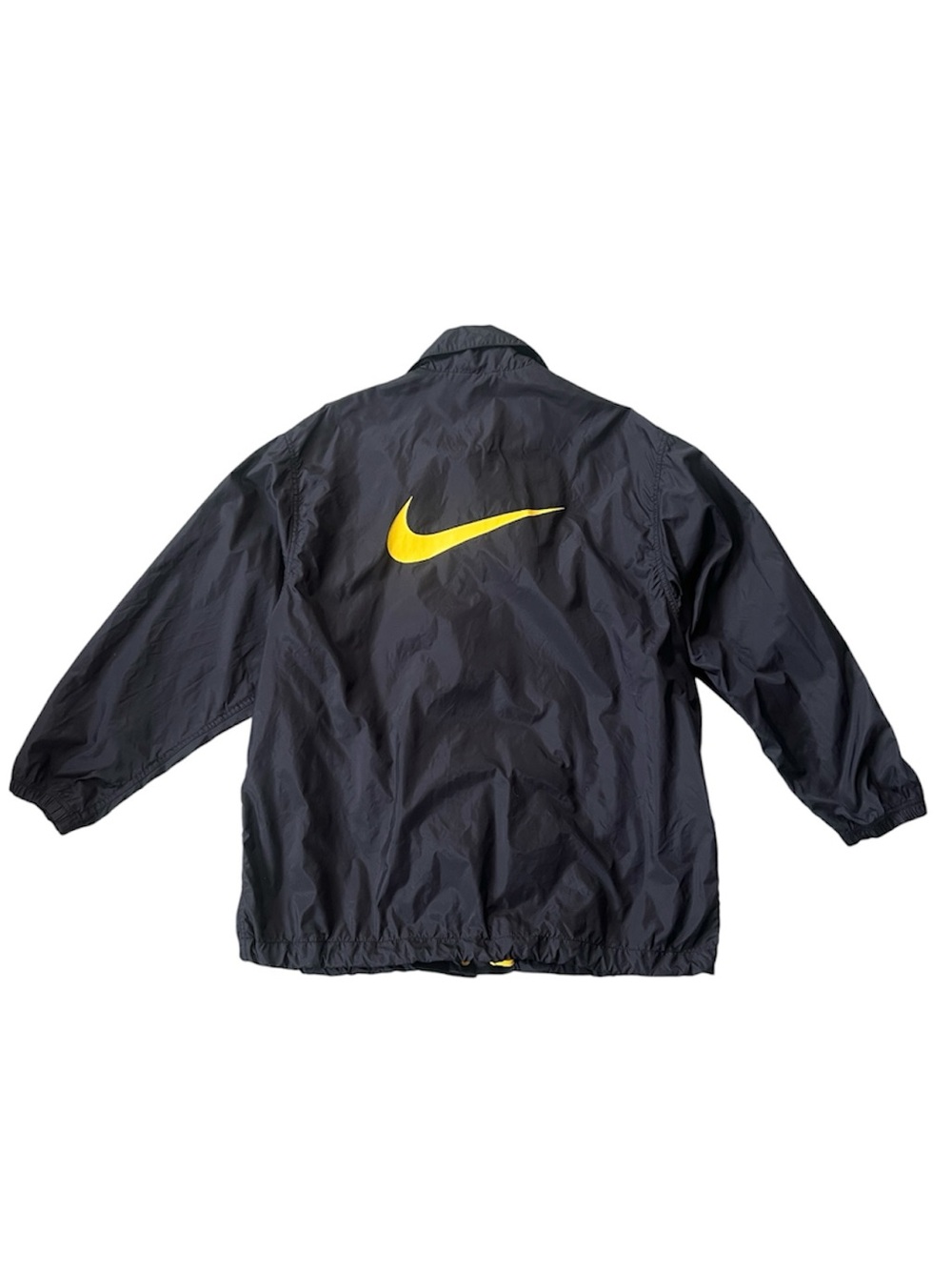 Nike Vintage 90s Coach Jacket Small Large Swoosh Mesh Lining Oversized Medium